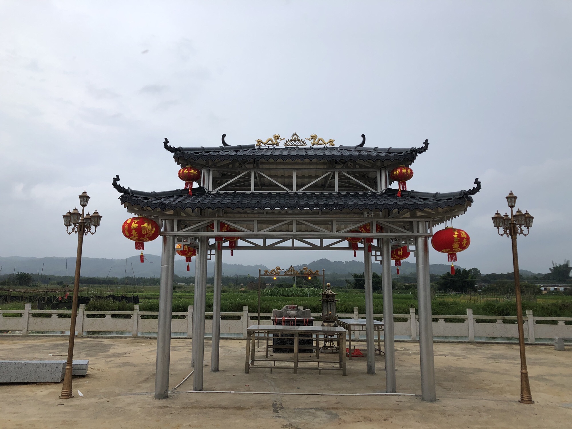 赤坭山村东栅乡福德老爷庙实景照片