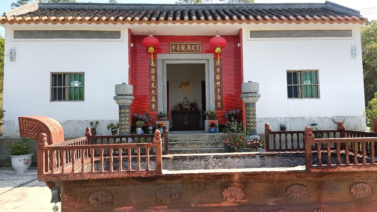 百丈龙潭寺实景照片