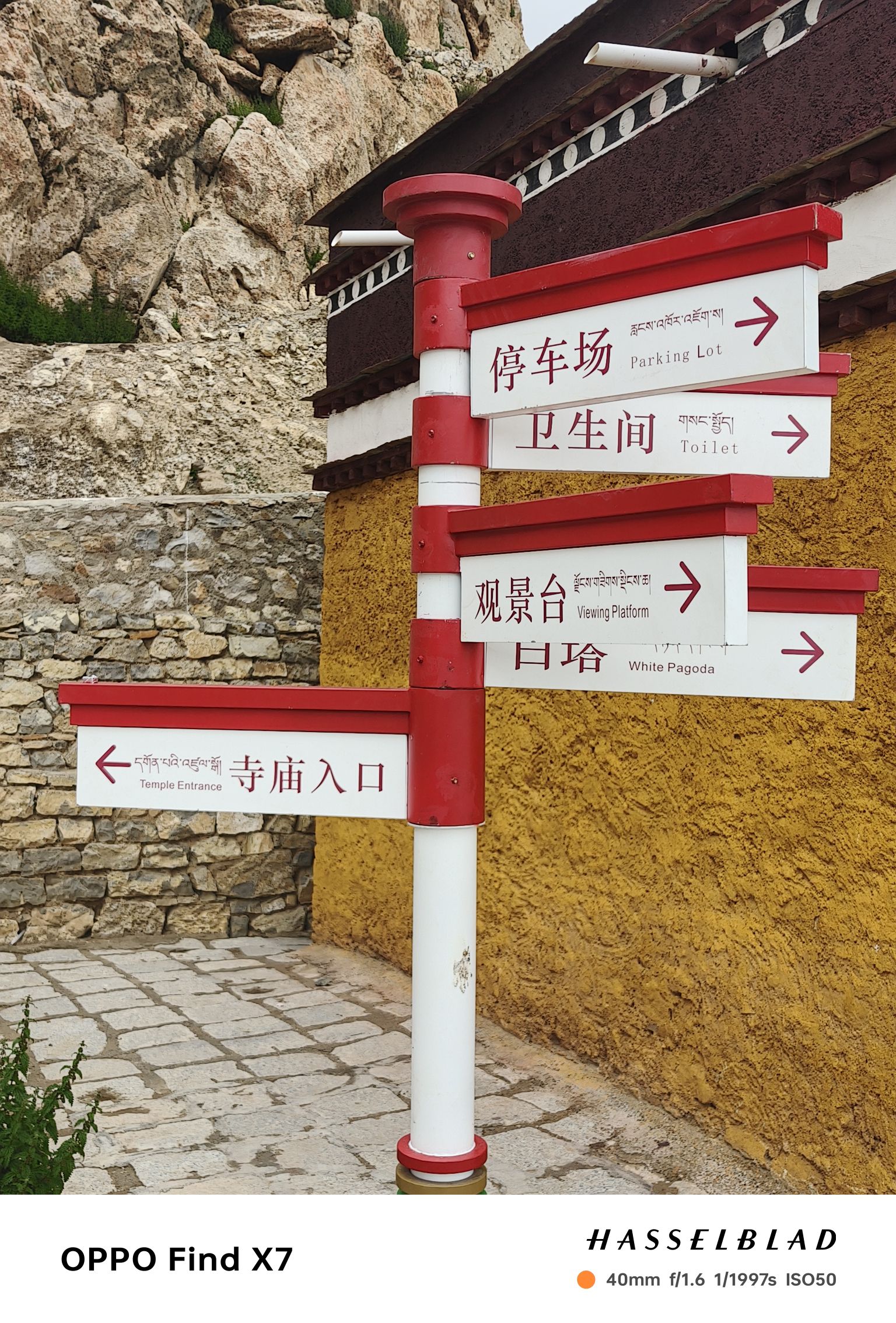 亚东真桑寺实景照片