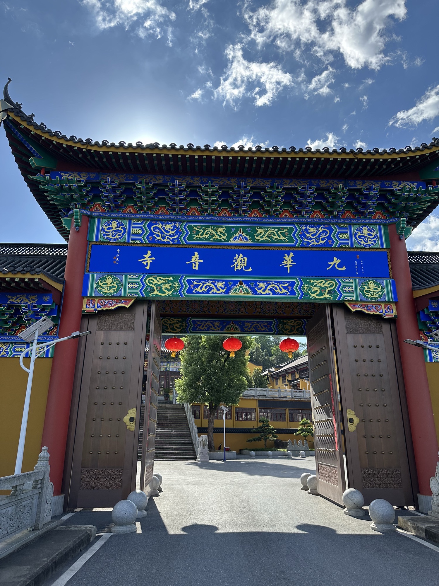 九华观音寺实景照片