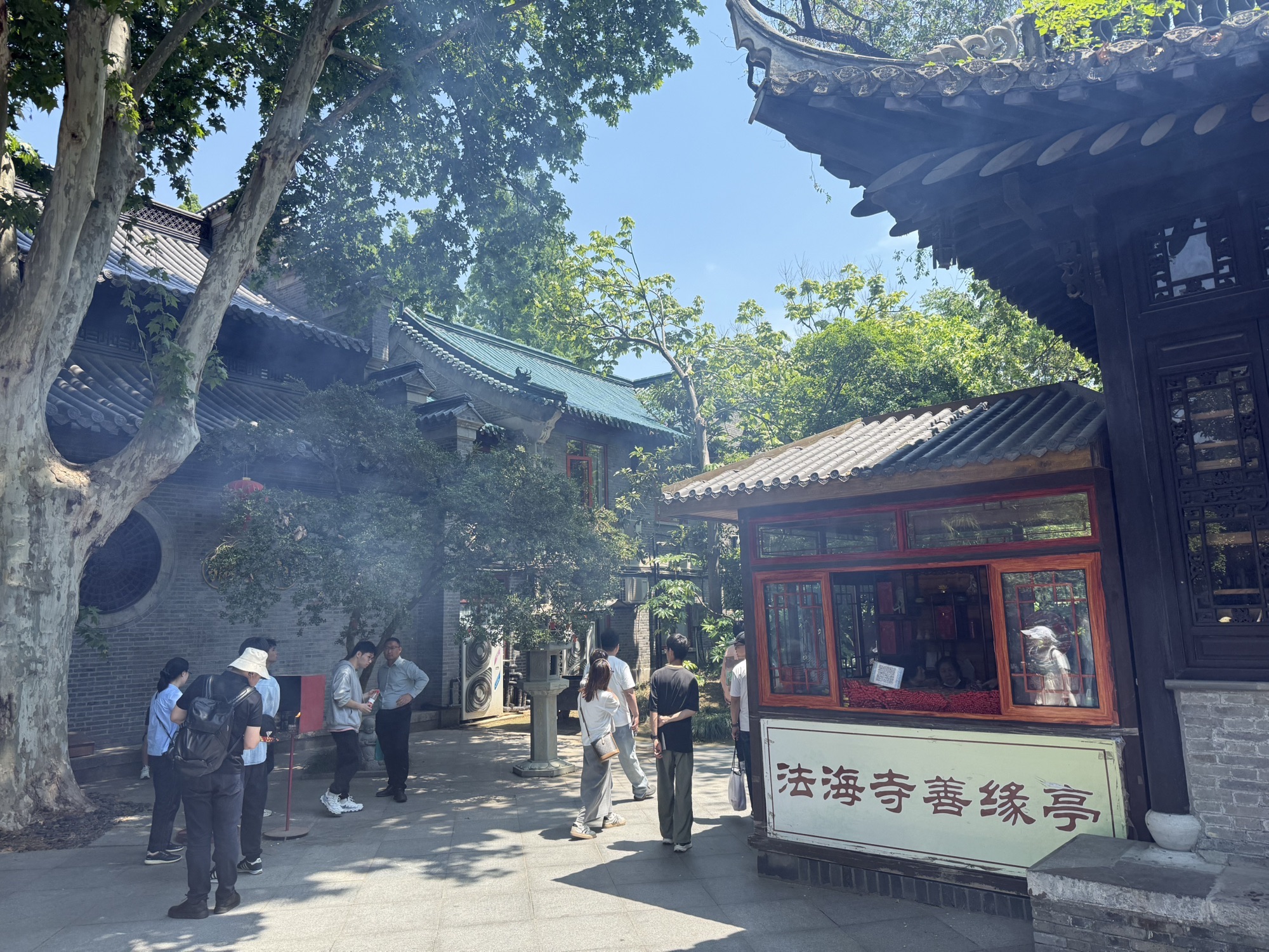 扬州法海寺实景照片