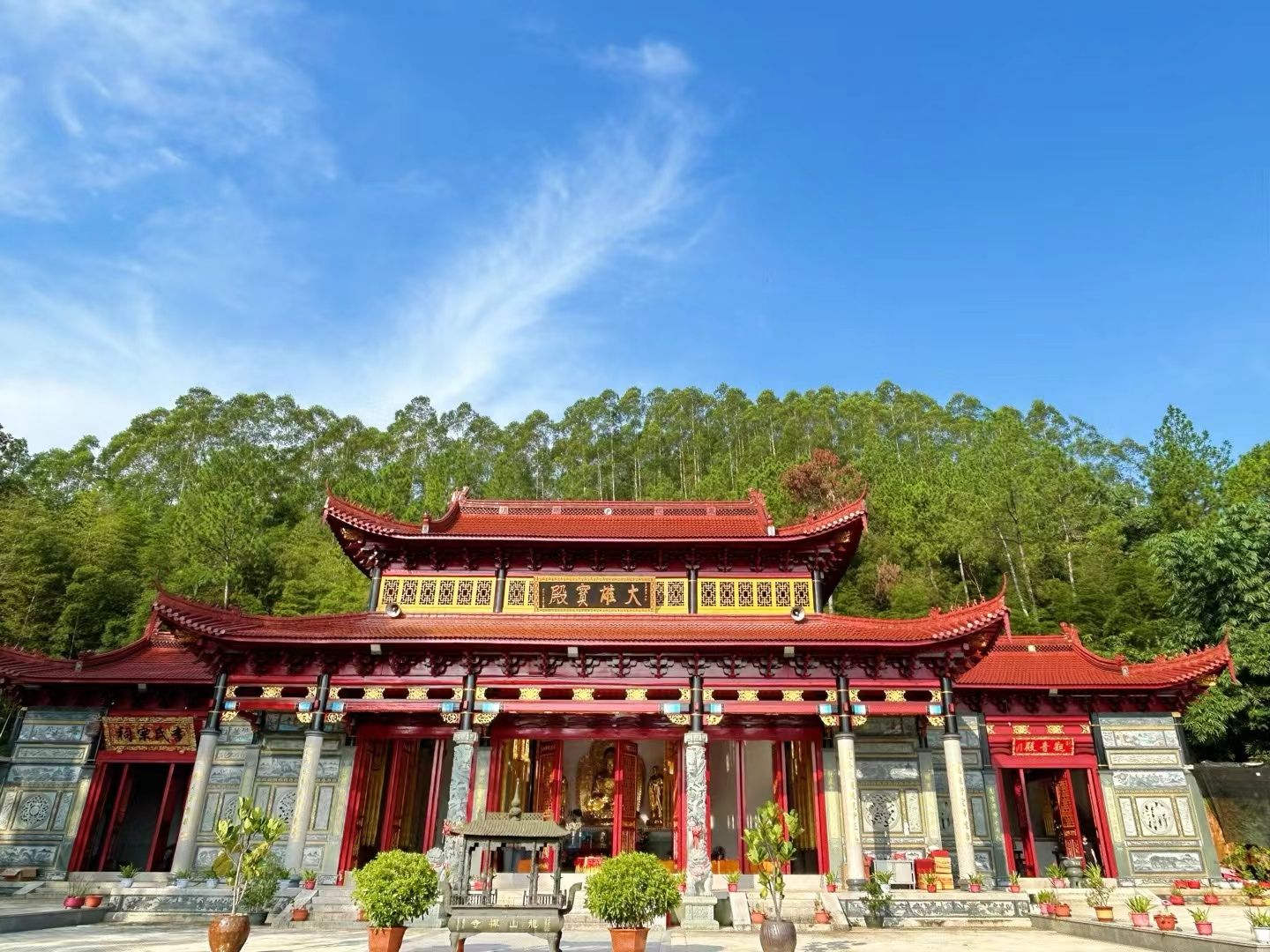 龙山禅寺实景照片