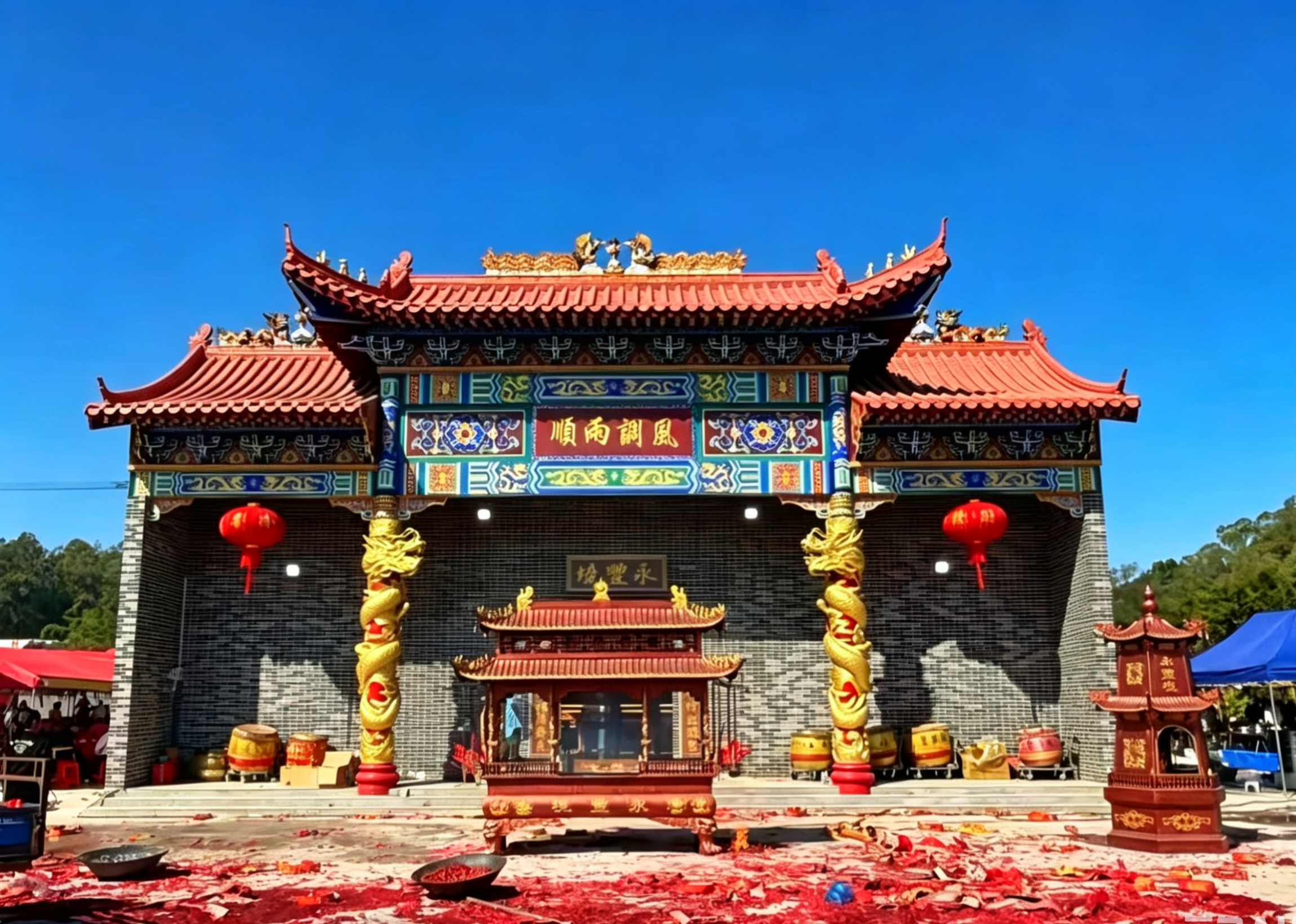 永丰境古庙实景照片