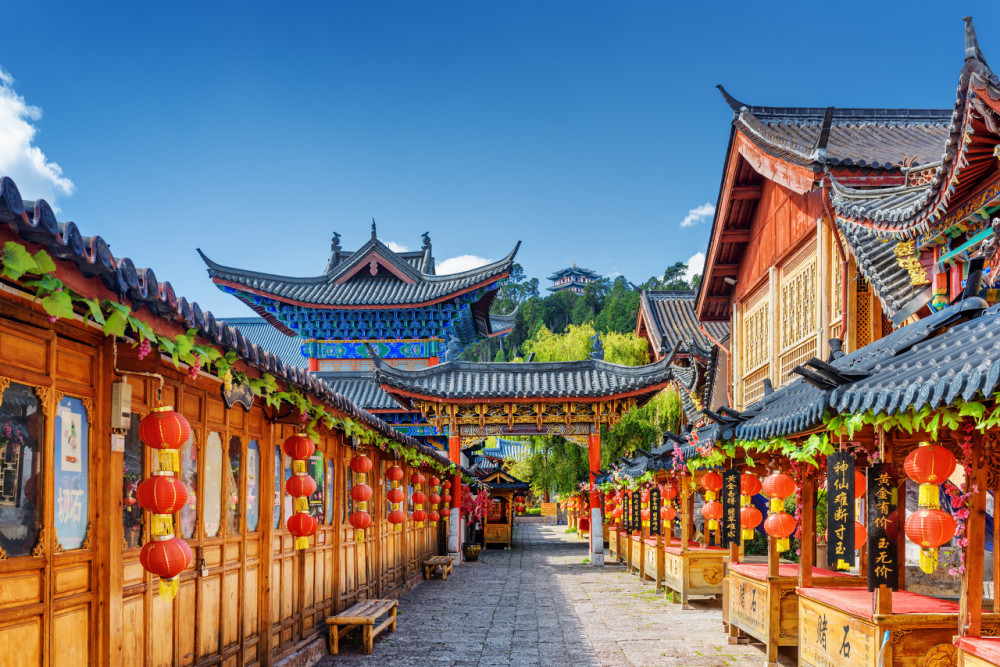 丽江古城景点图片