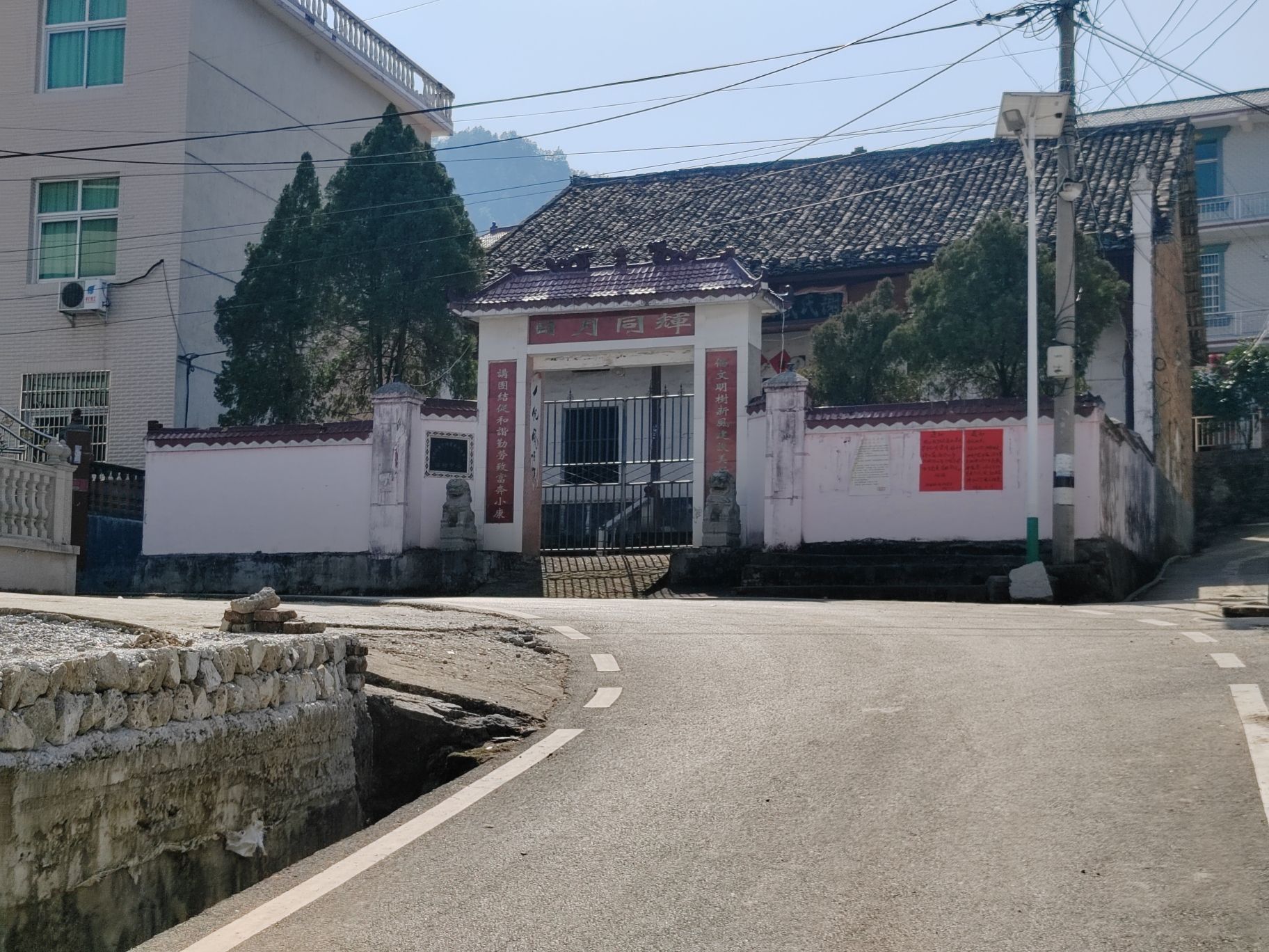 奢下村谢氏武公祠实景照片
