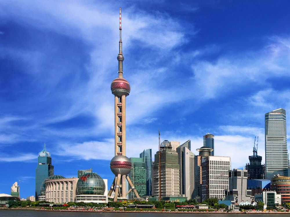东方明珠广播电视塔景点图片