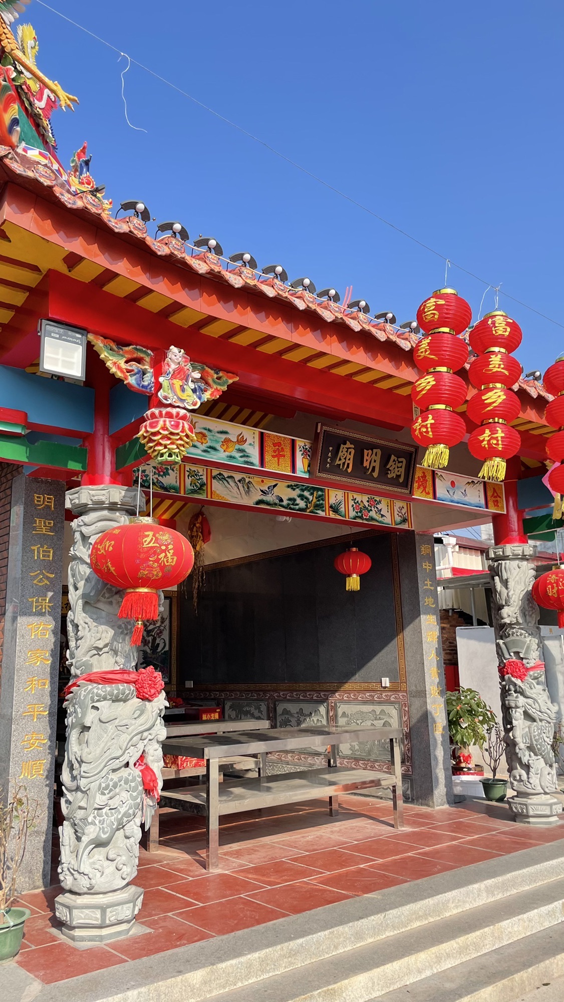 铜中村铜明庙(铜头土地伯公庙)实景照片