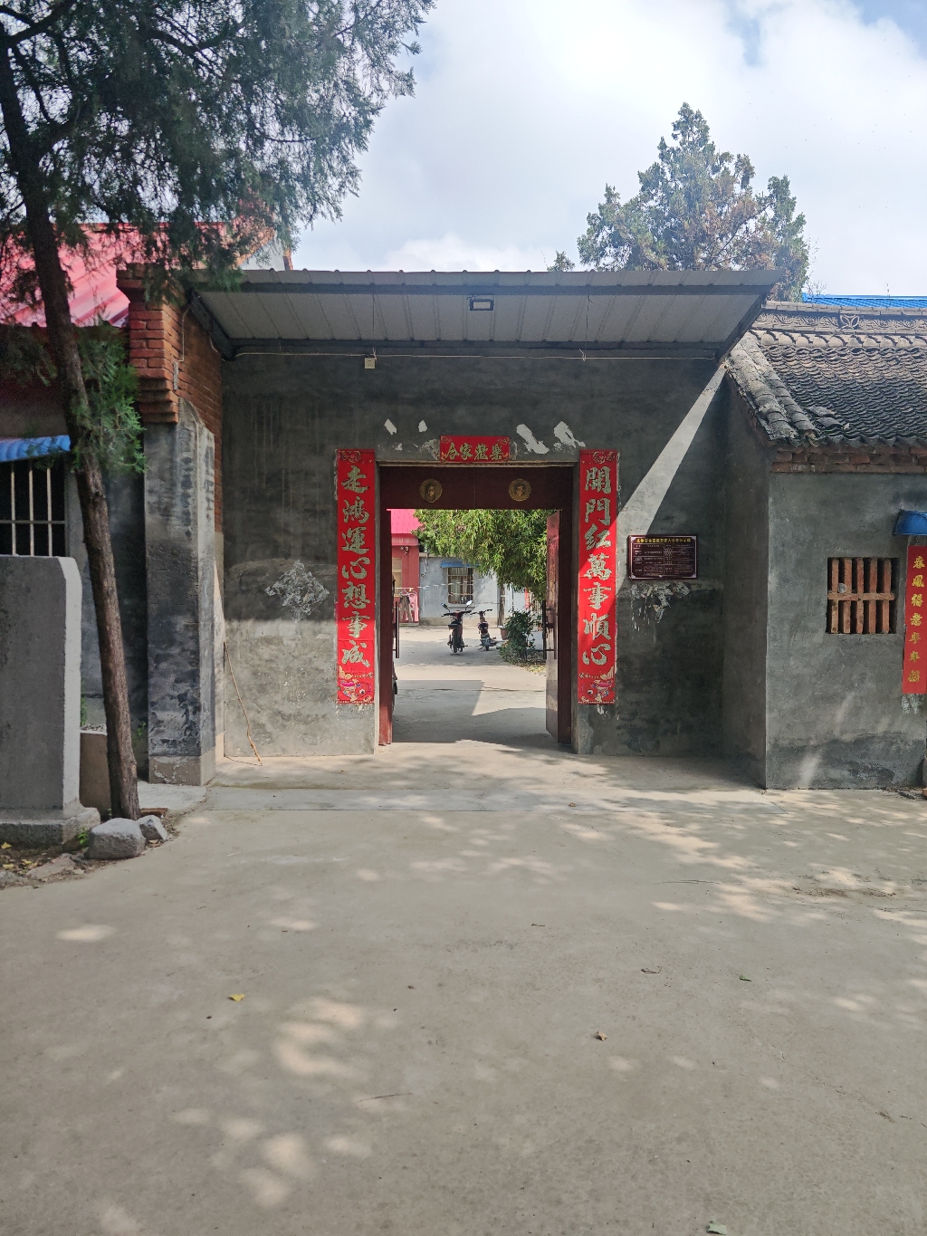 刘伶寺实景照片