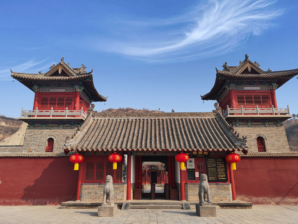 巩义石窟寺实景照片