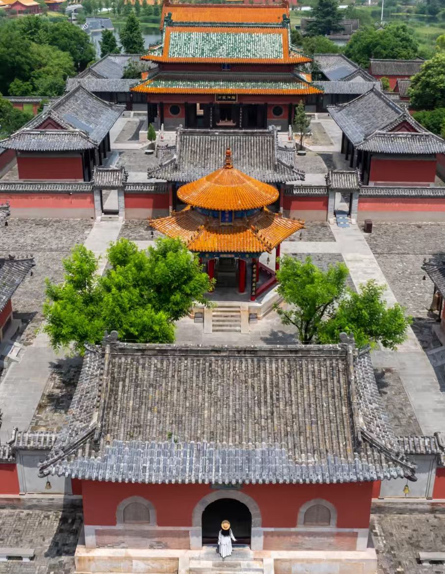 大河北帝庙实景照片