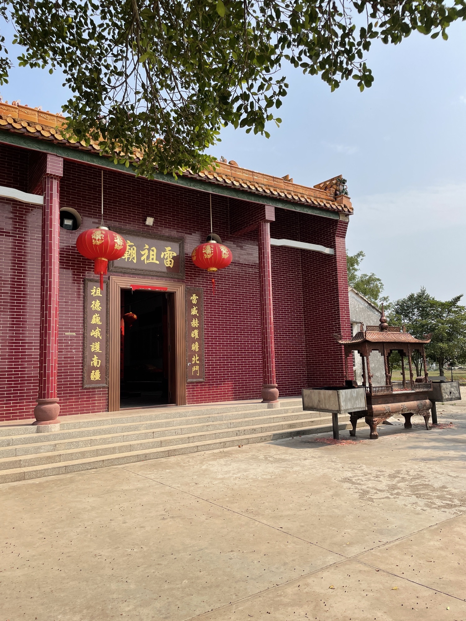平泽雷祖庙实景照片