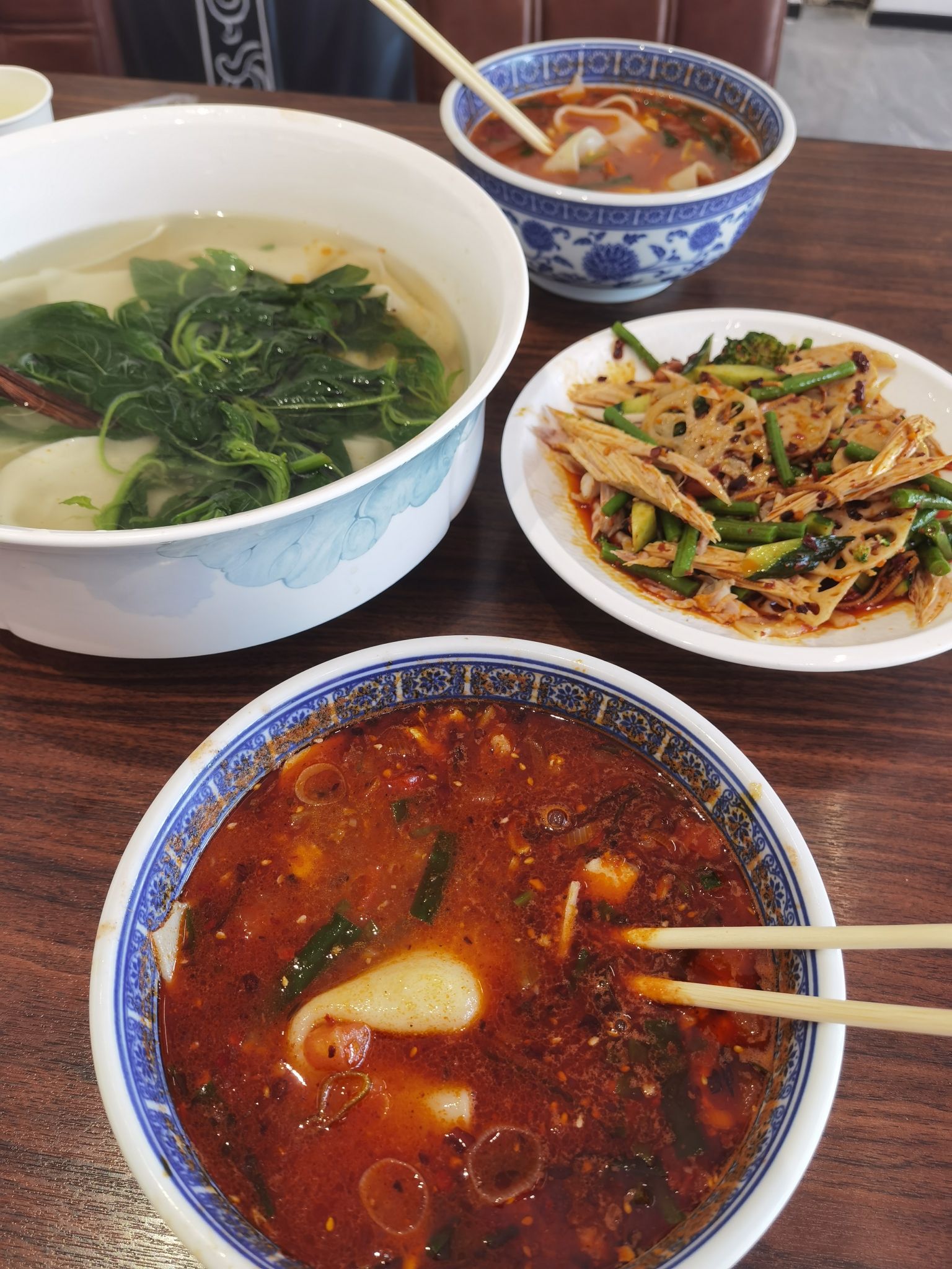 杨凌农城忆面蘸水面
