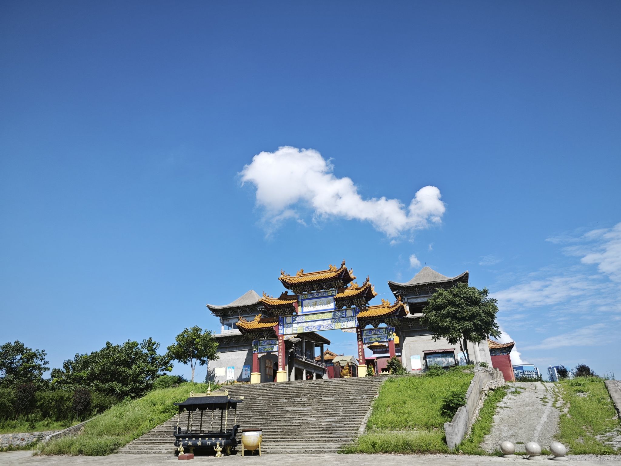 梅花山宝林寺实景照片