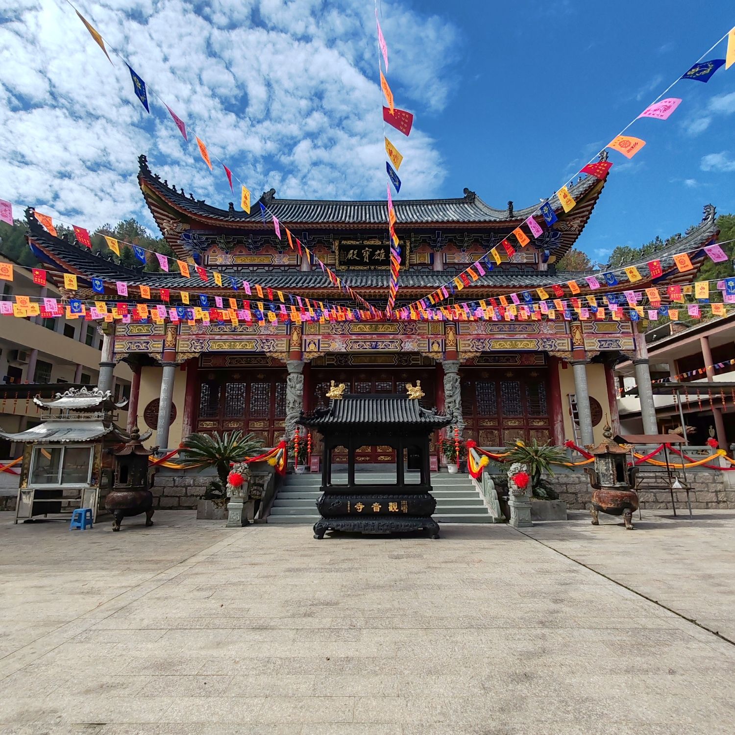古田县鹤塘观音寺实景照片