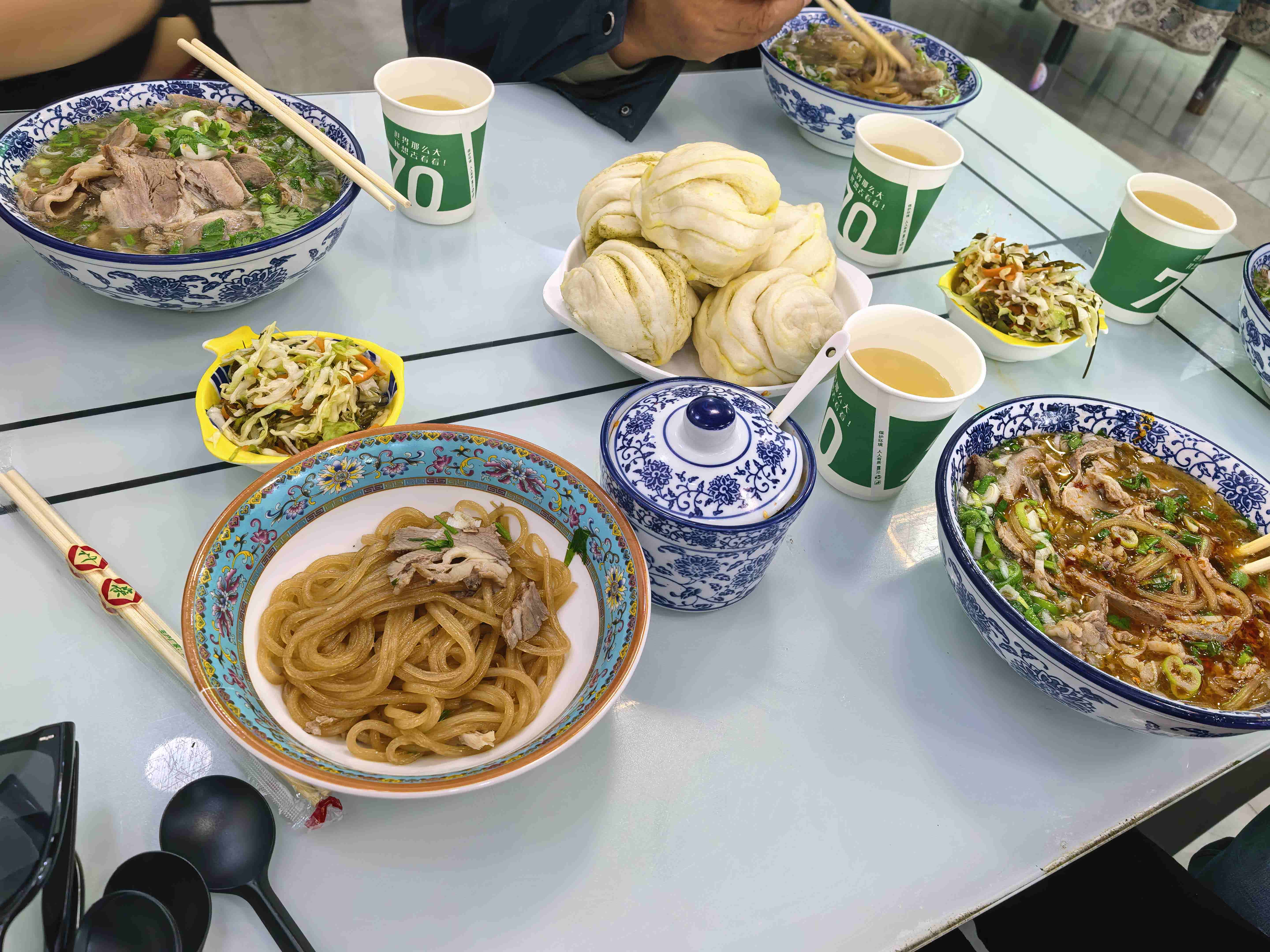 口门子老天山羊肉汤