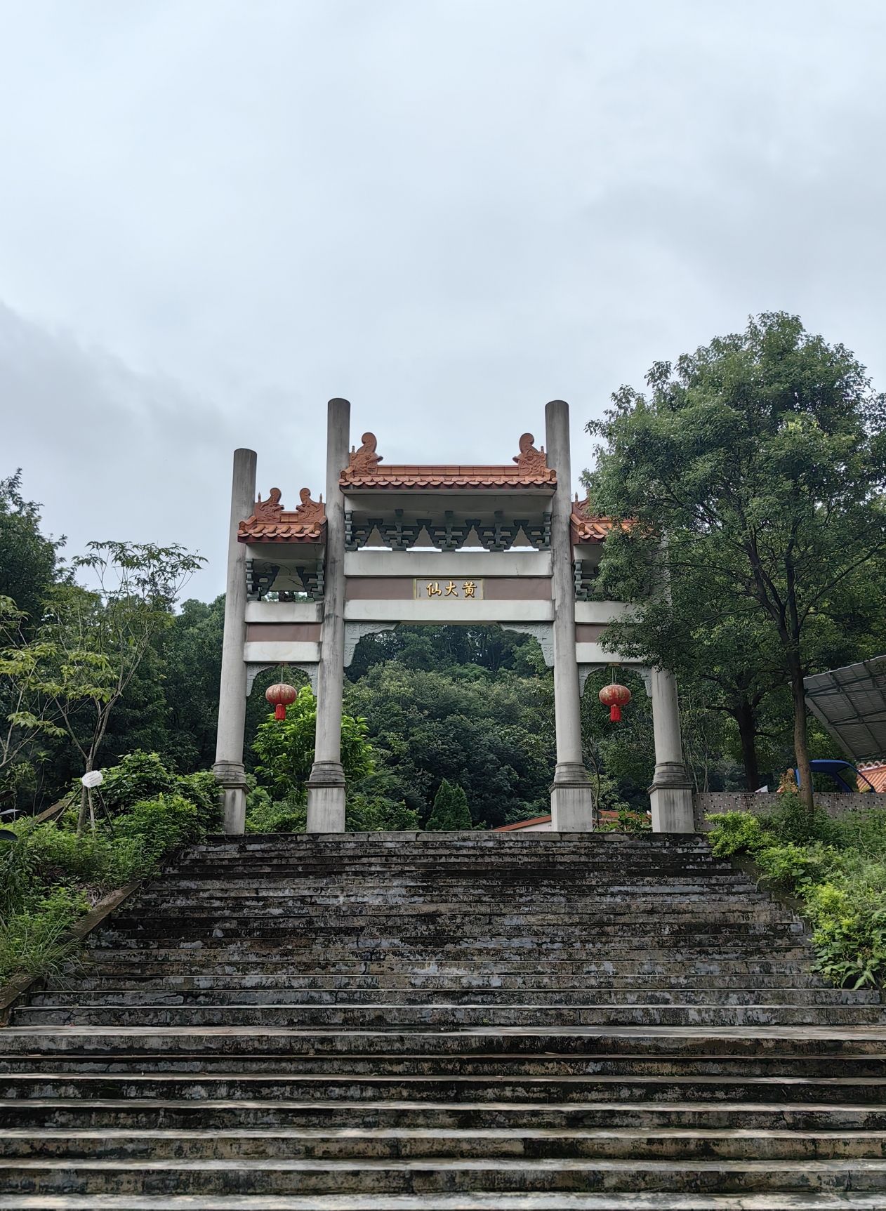黄大仙庙实景照片