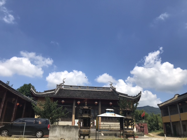 奉化泰清禅寺实景照片