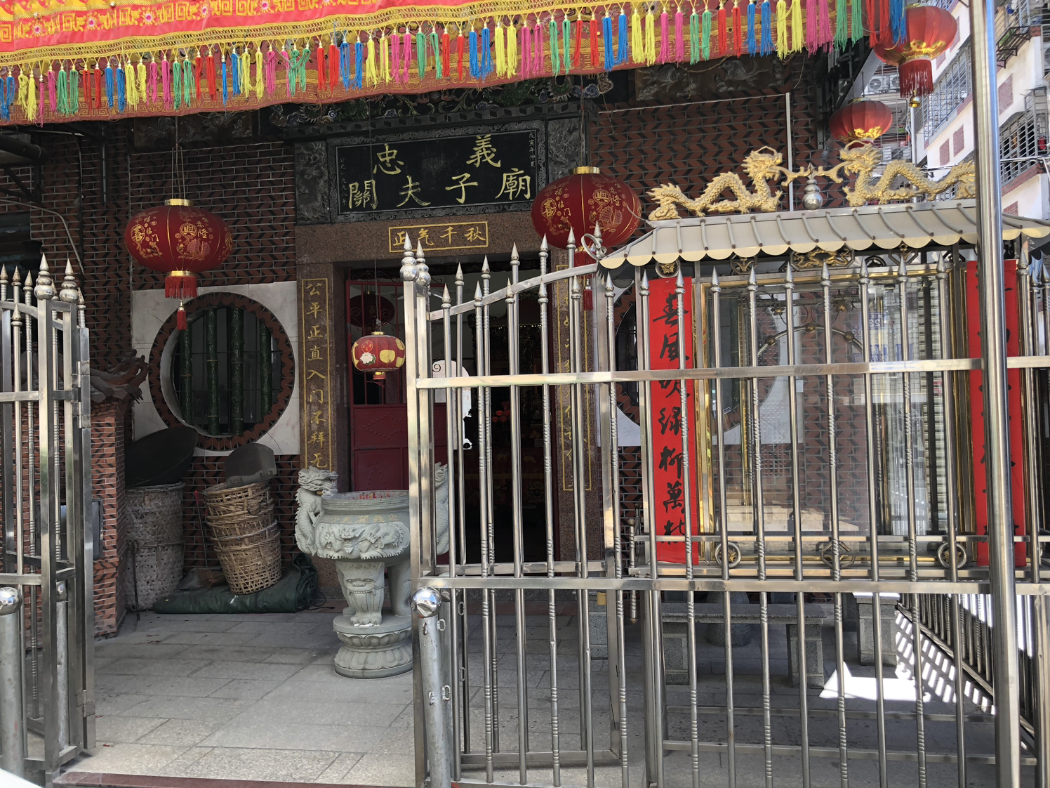 忠义关夫子庙实景照片