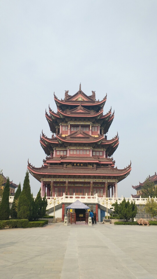 海岛金山寺景区万佛殿实景照片