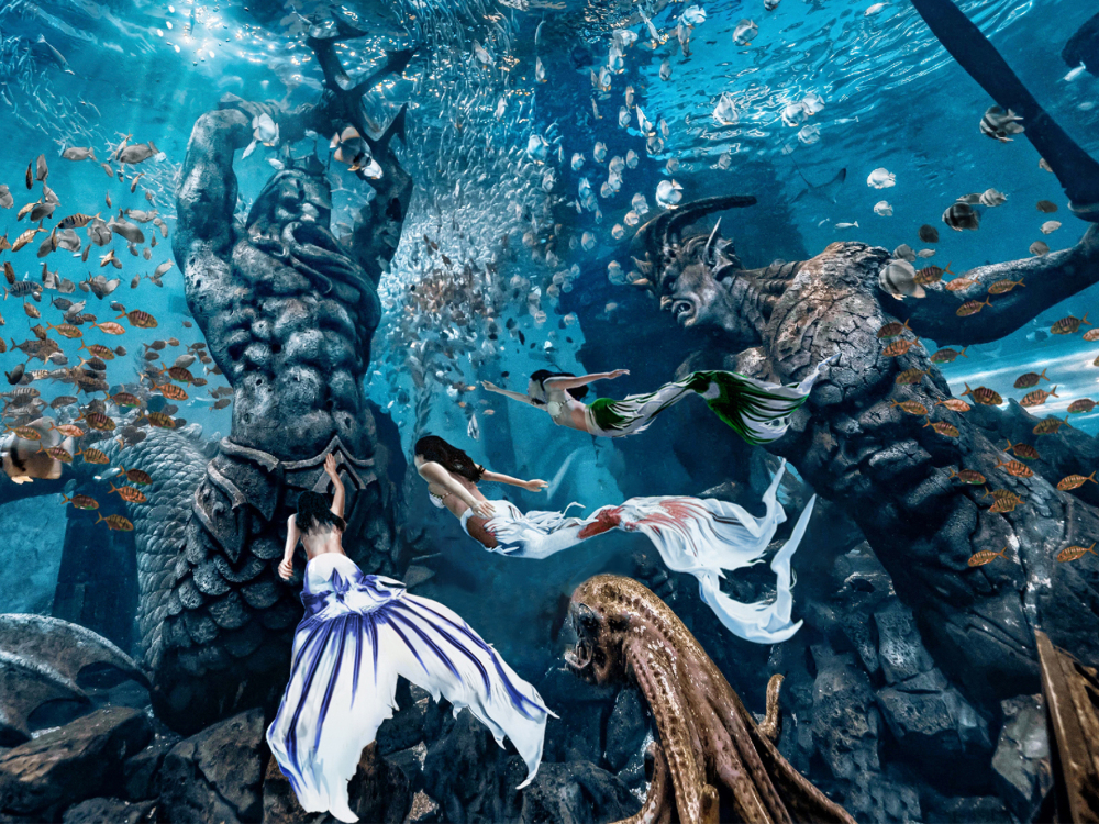 波塞冬海底世界景点图片