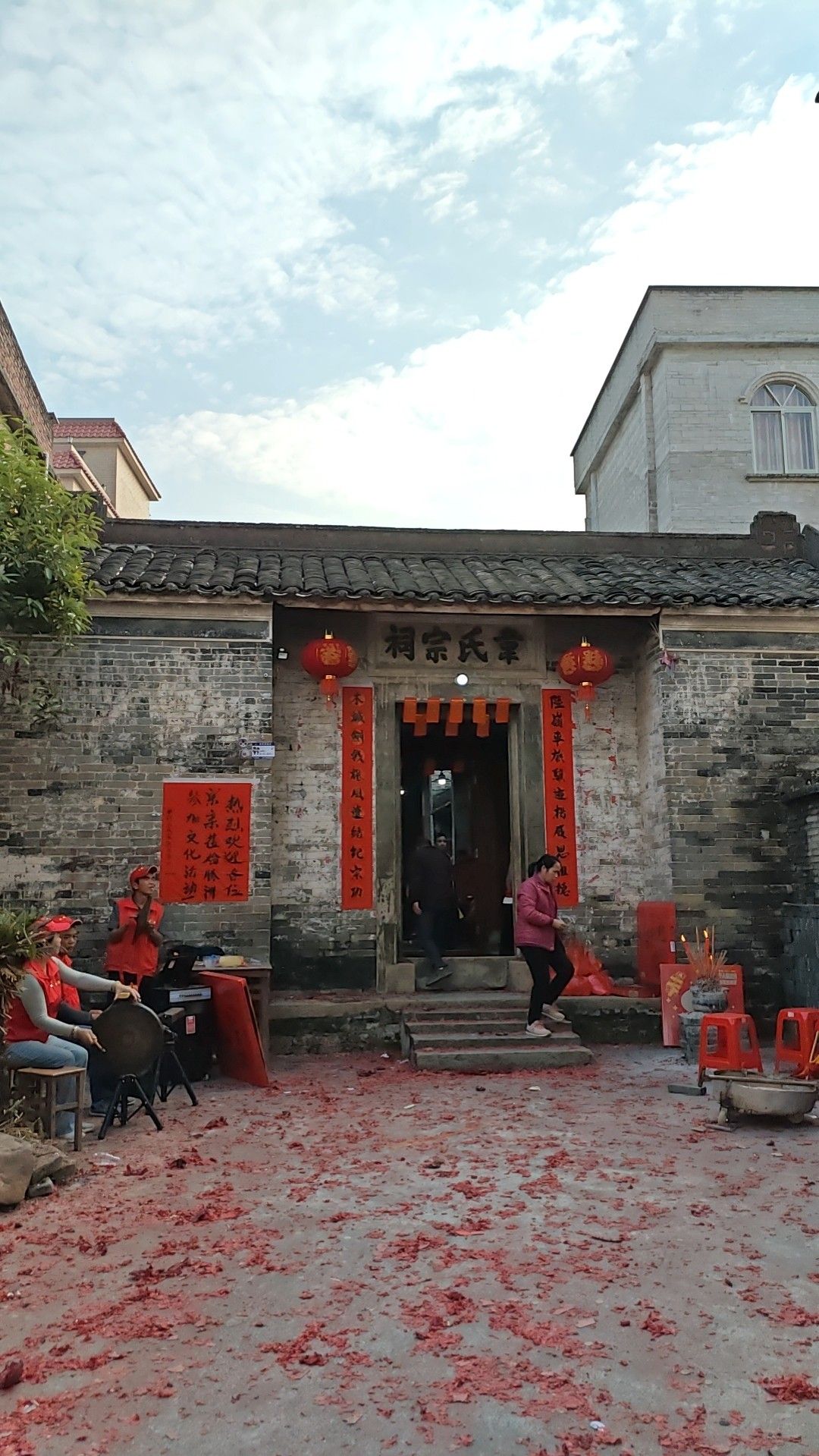 韦氏宗祠实景照片