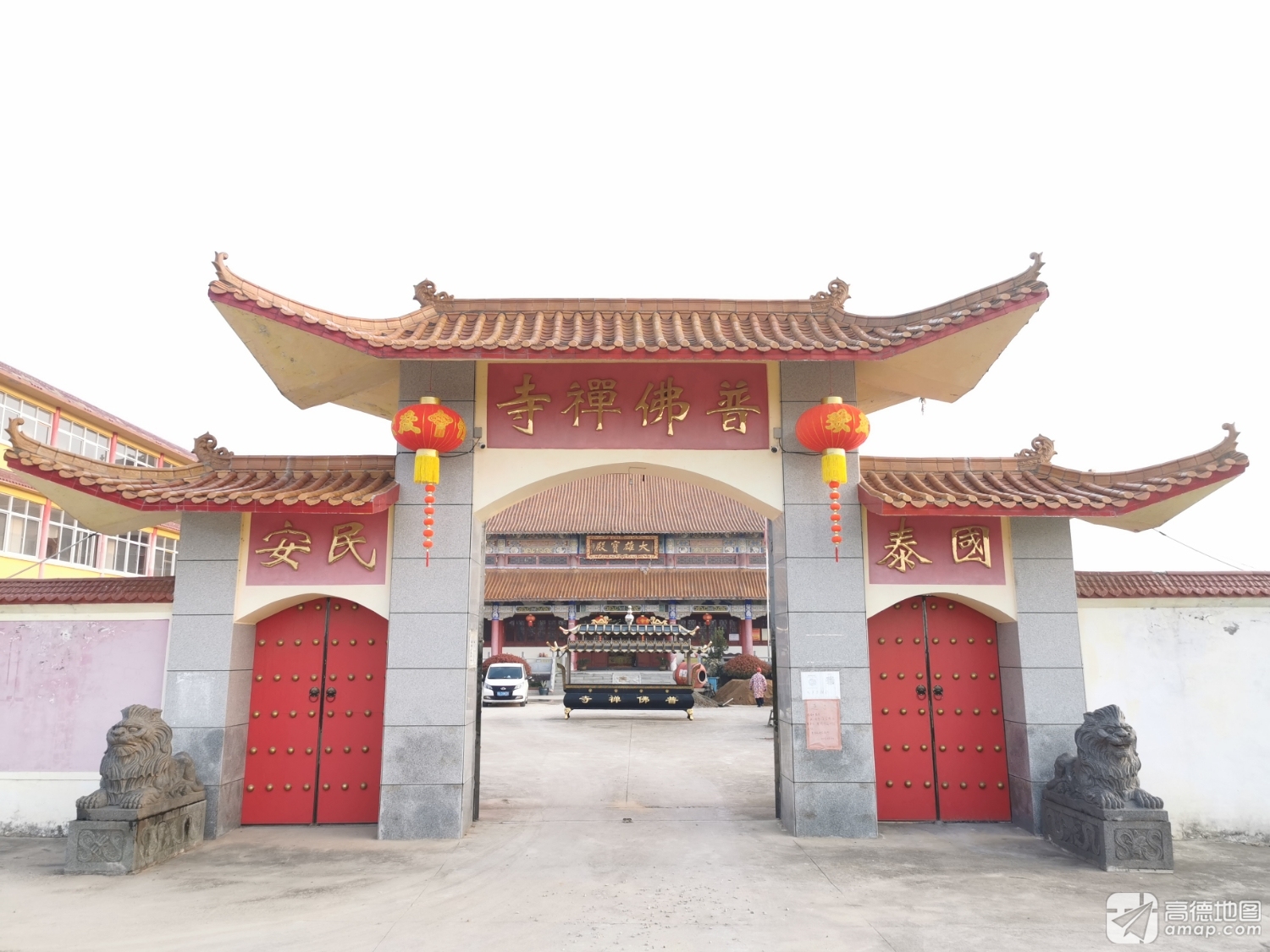 普佛寺实景照片