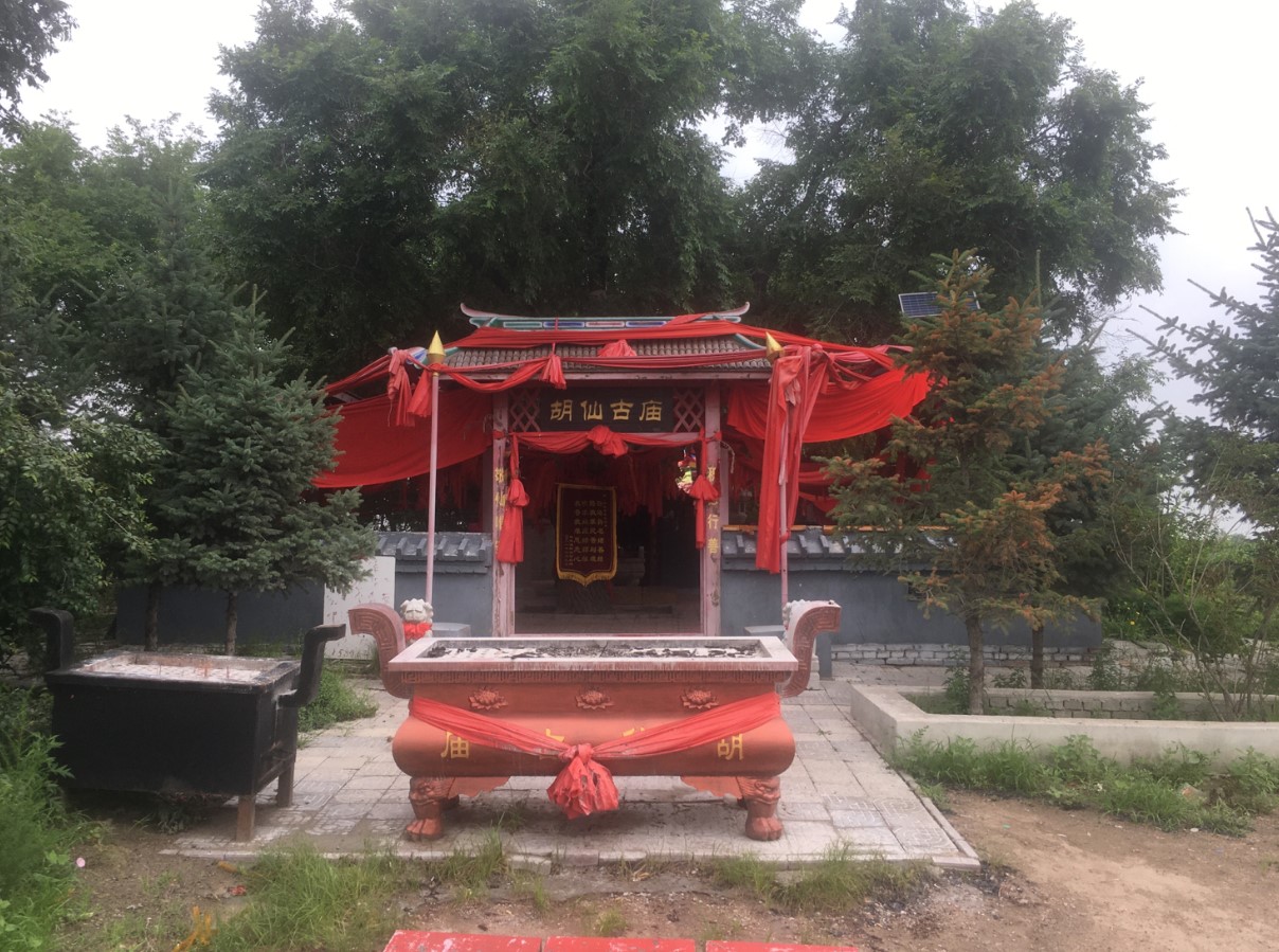 胡仙古庙实景照片