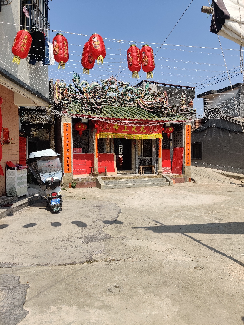 捷胜古庙元天上帝实景照片