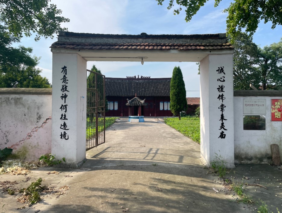 如东县河口镇财神庙实景照片