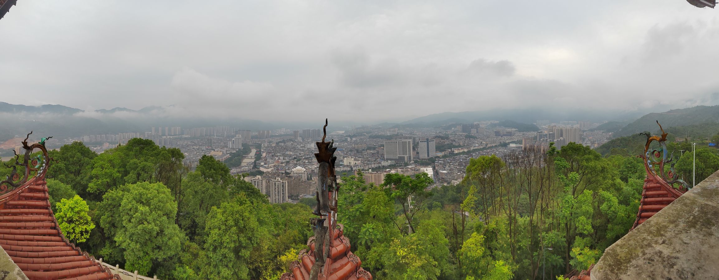 天马山观音阁实景照片