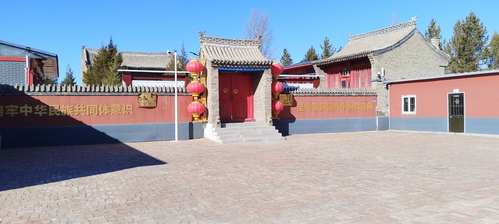 内蒙古鄂尔多斯丰盛寺实景照片