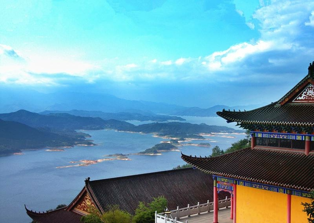 中国花亭湖风景名胜区景点图片