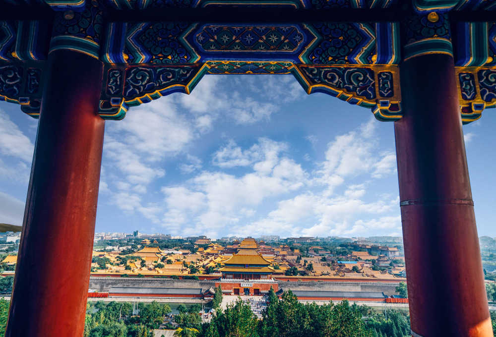 景山公园景点图片