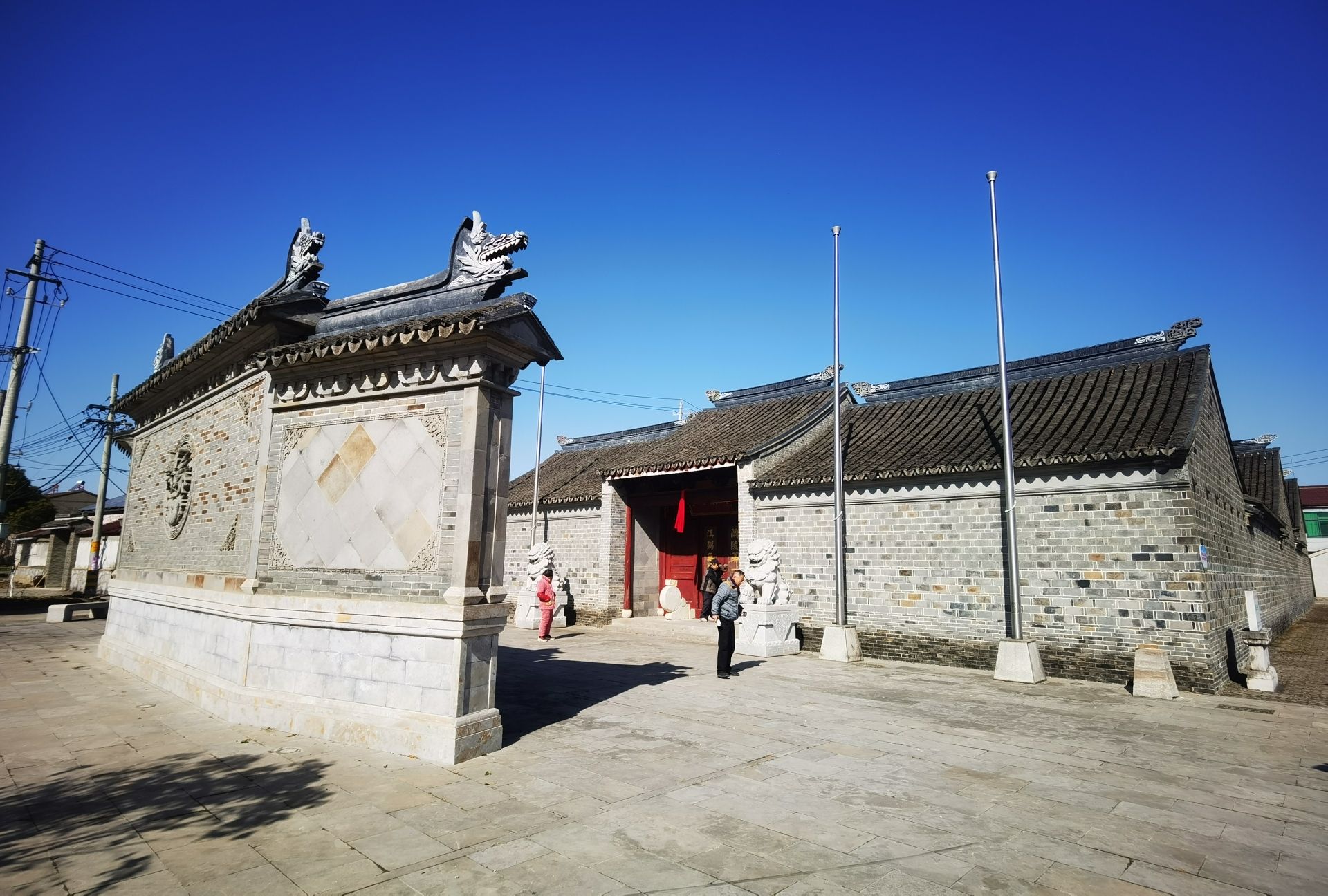 萧氏宗祠实景照片