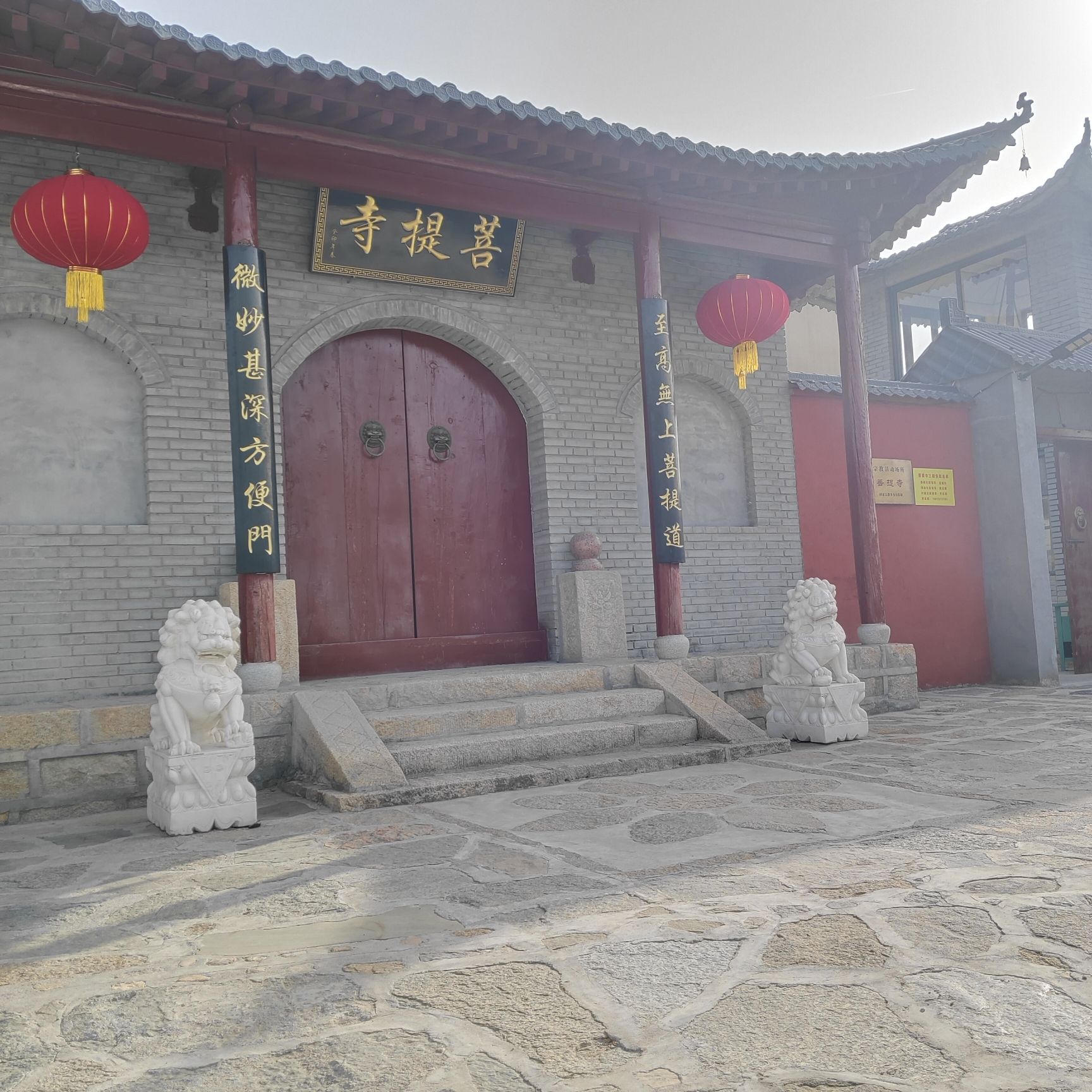 阜平龙泉关菩提寺实景照片