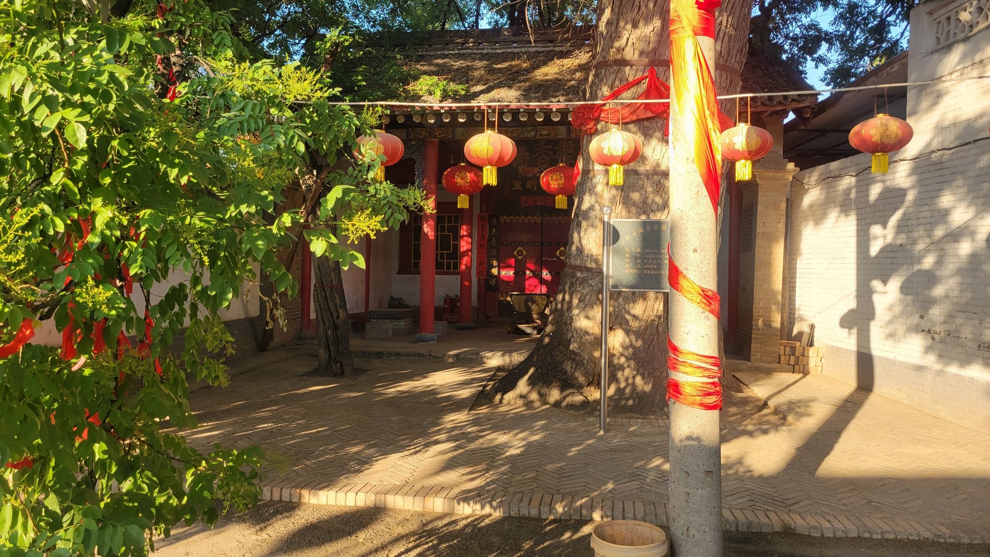 老槐树观音阁实景照片