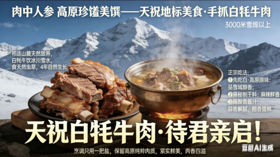 天祝白牦牛肉汤