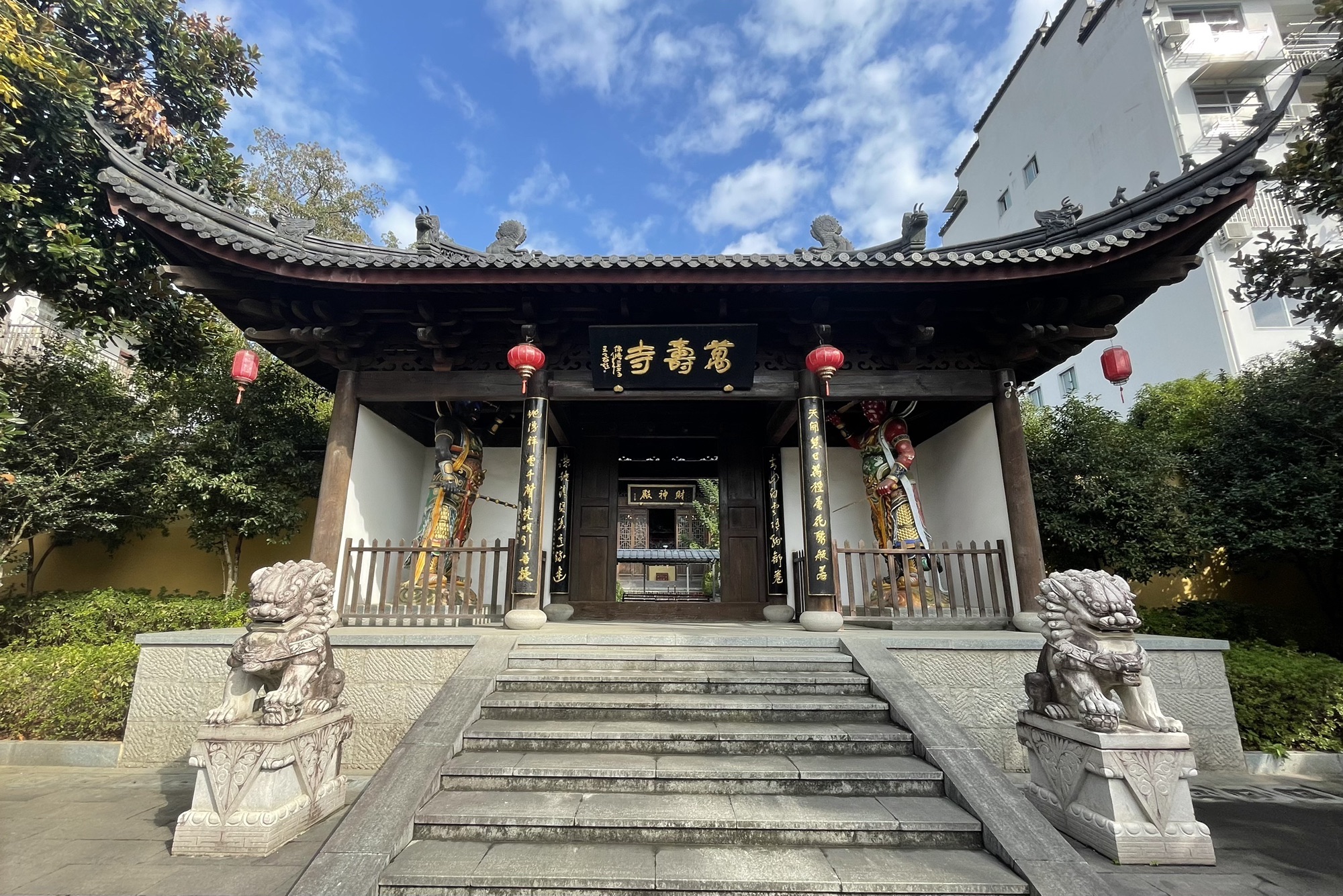 万寿寺实景照片
