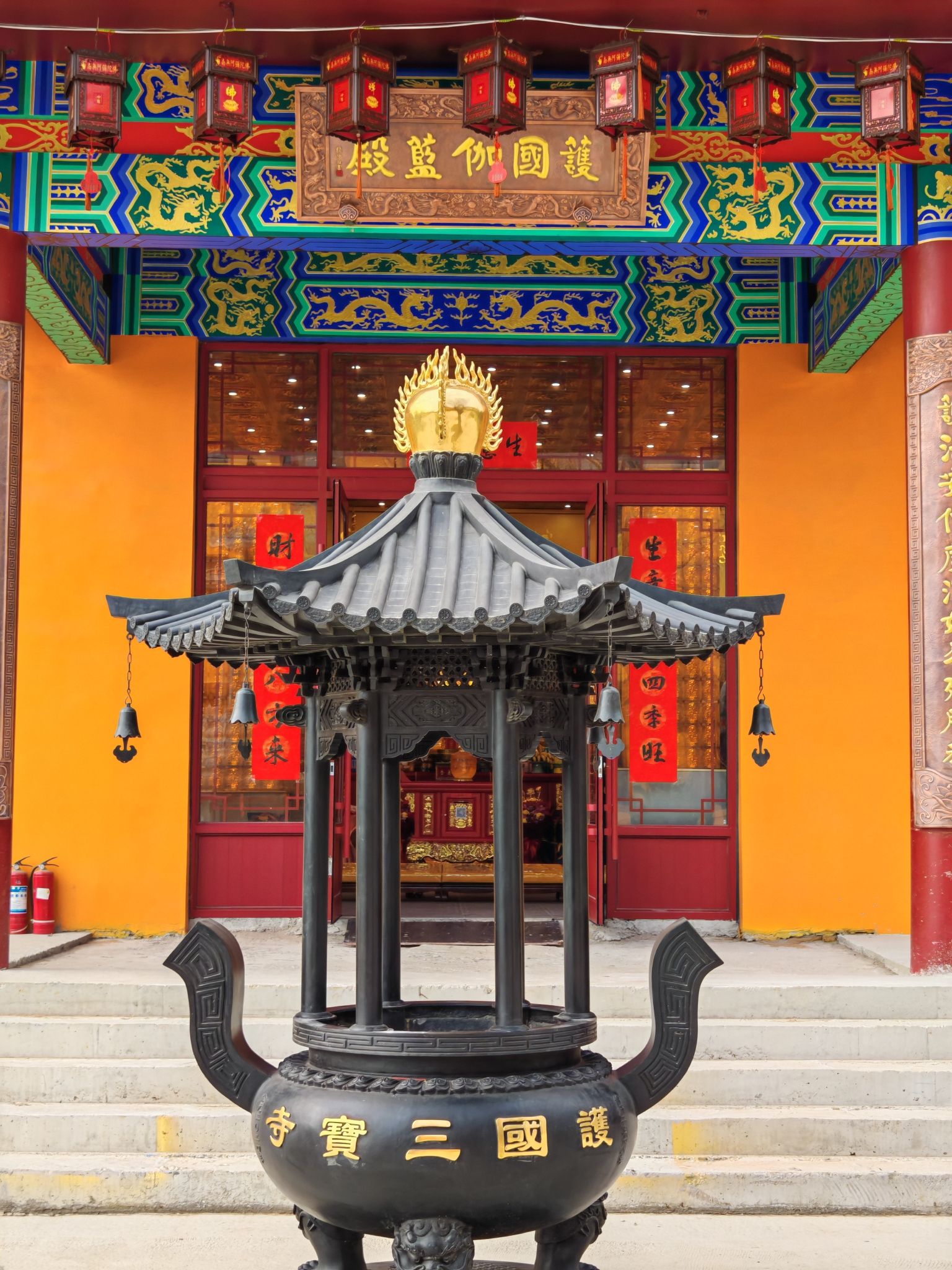 盖州护国三宝寺实景照片