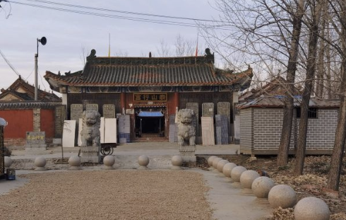行宫寺庙实景照片