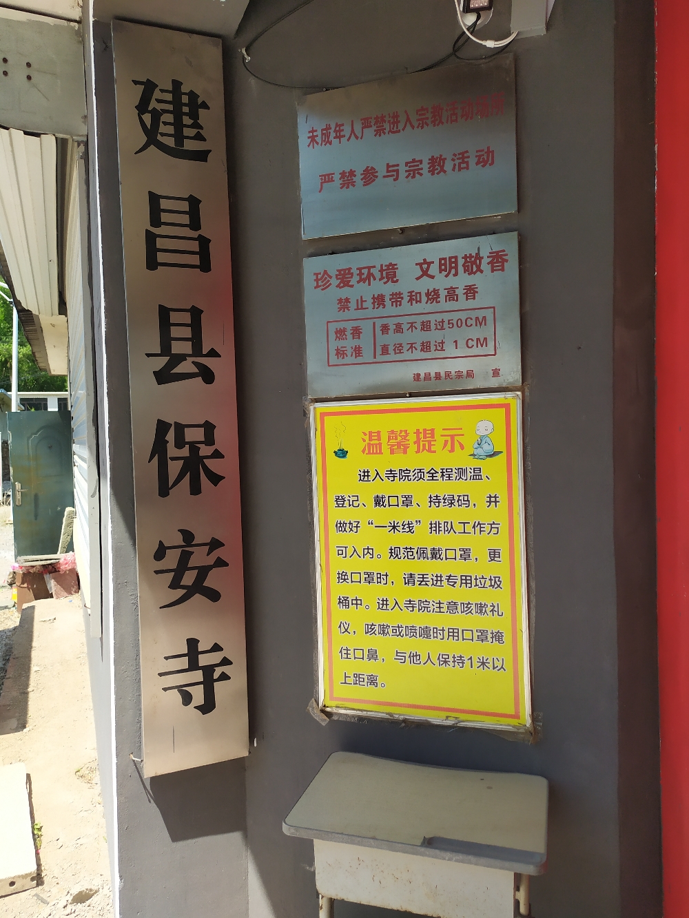 建昌县保安寺实景照片