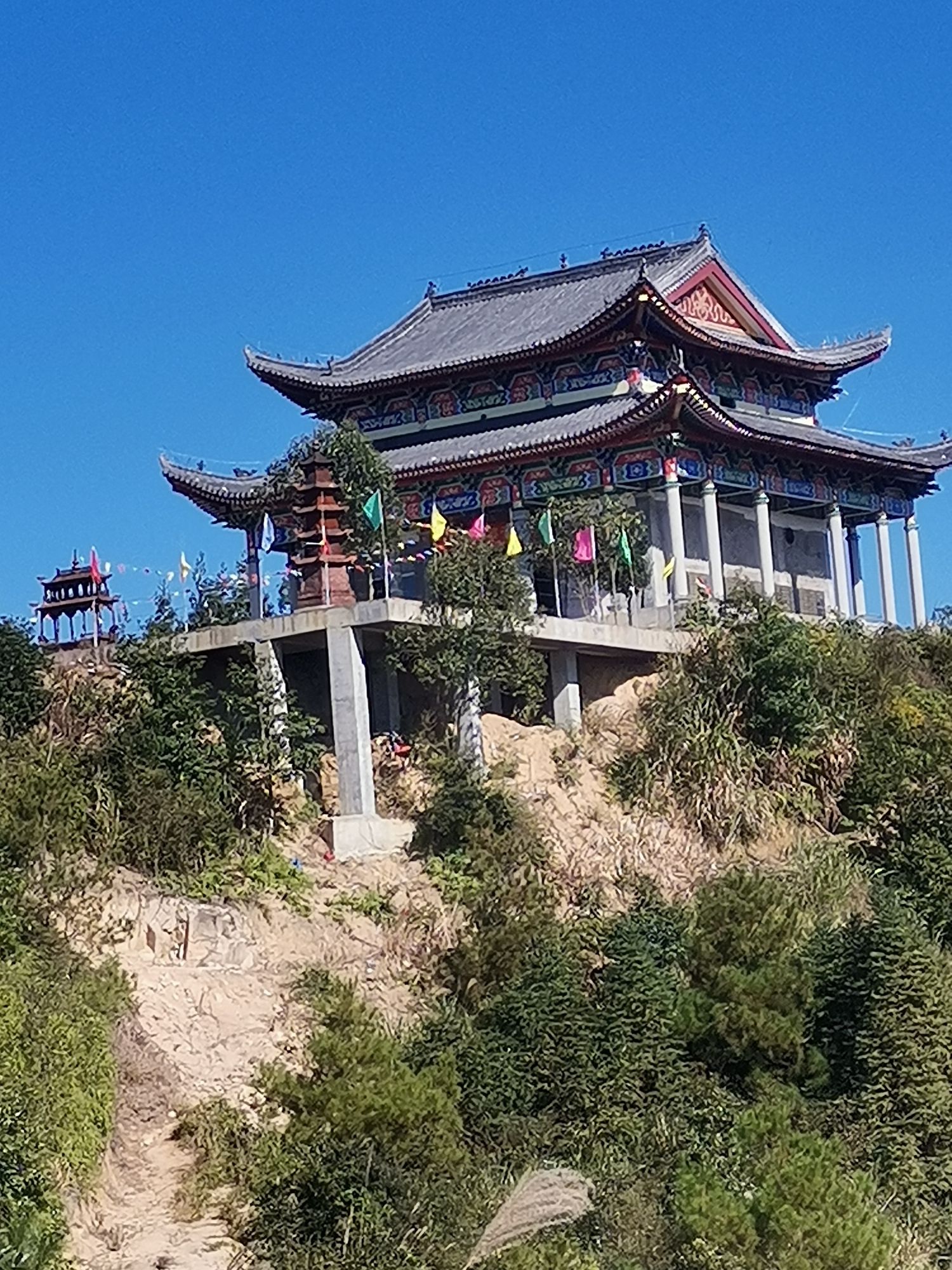 福安五峰山财神宫实景照片