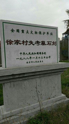 南京南朝陵墓石刻-徐家村失考墓石刻旅行图片 2