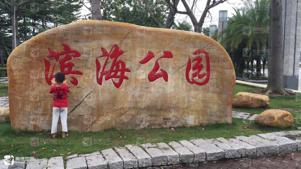 滨海公园景点图片