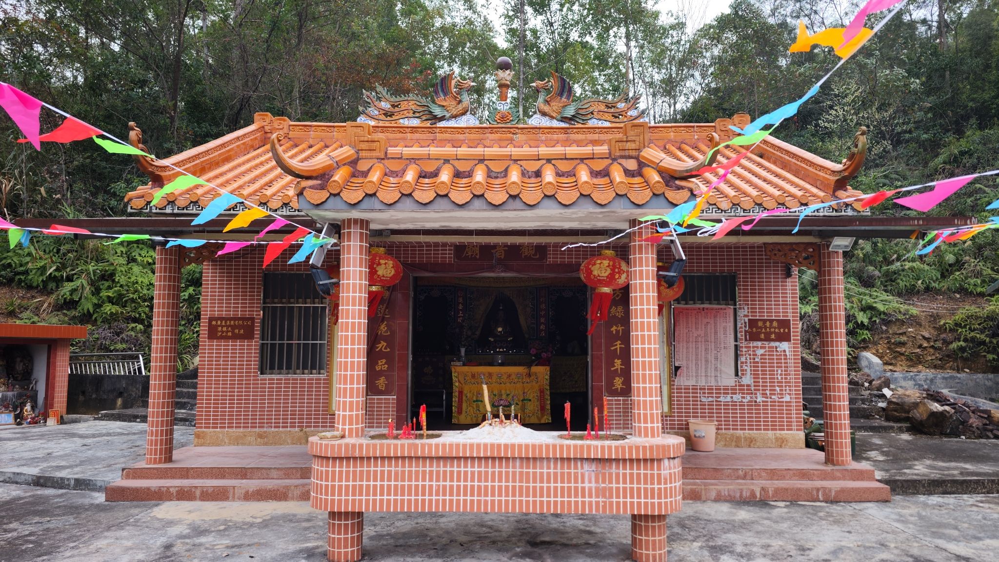 石板山观音庙实景照片