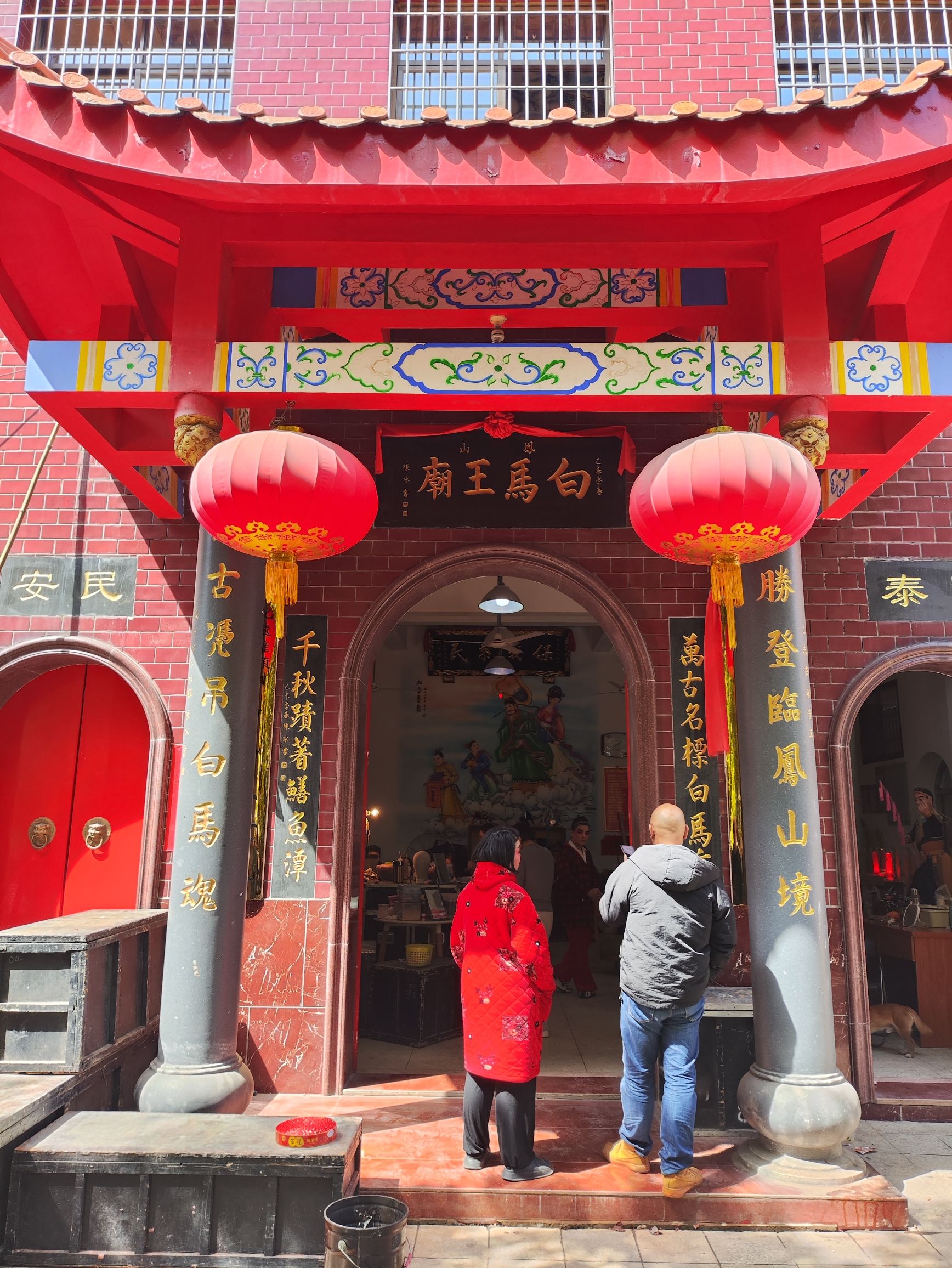 凤山白马王庙实景照片
