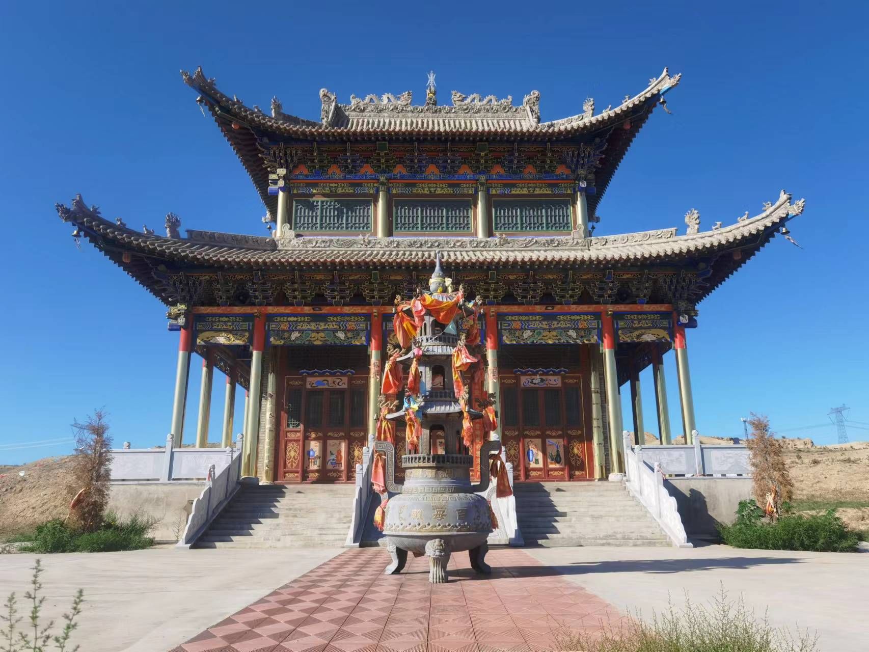 莲云山三清观实景照片