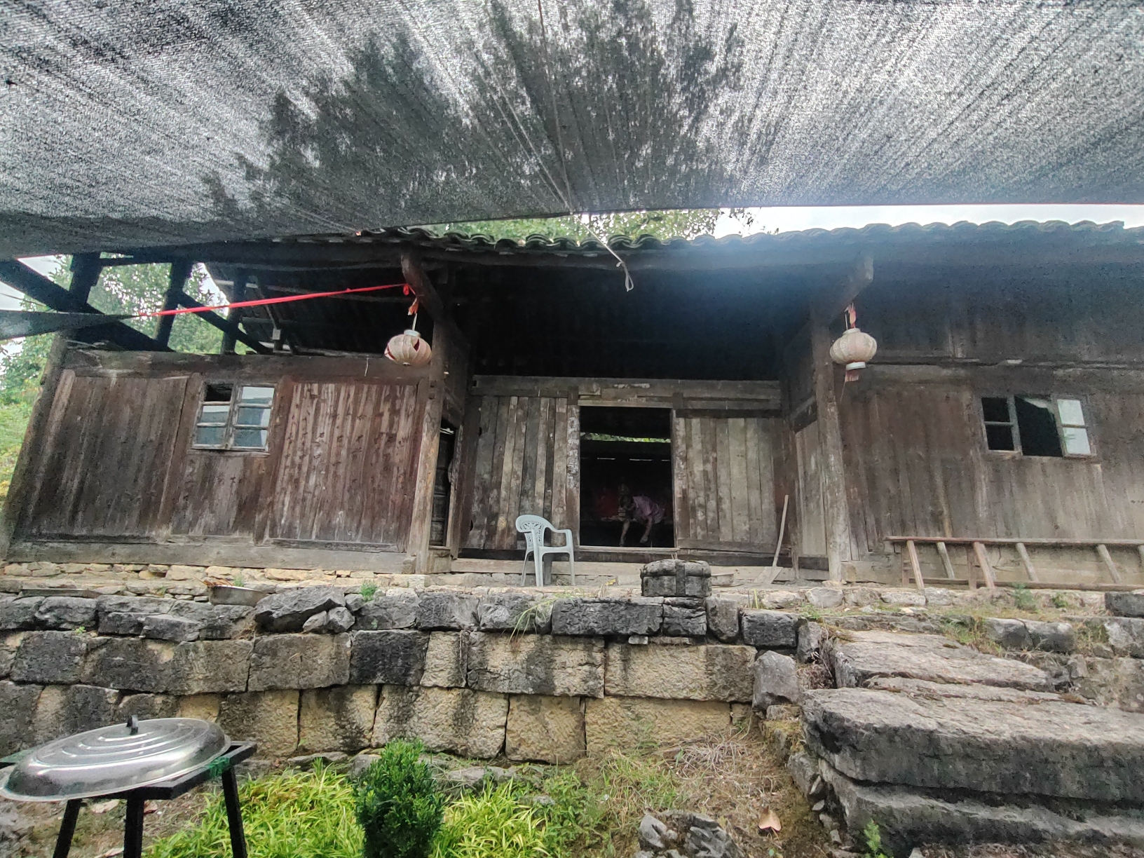 白鹤古寺实景照片