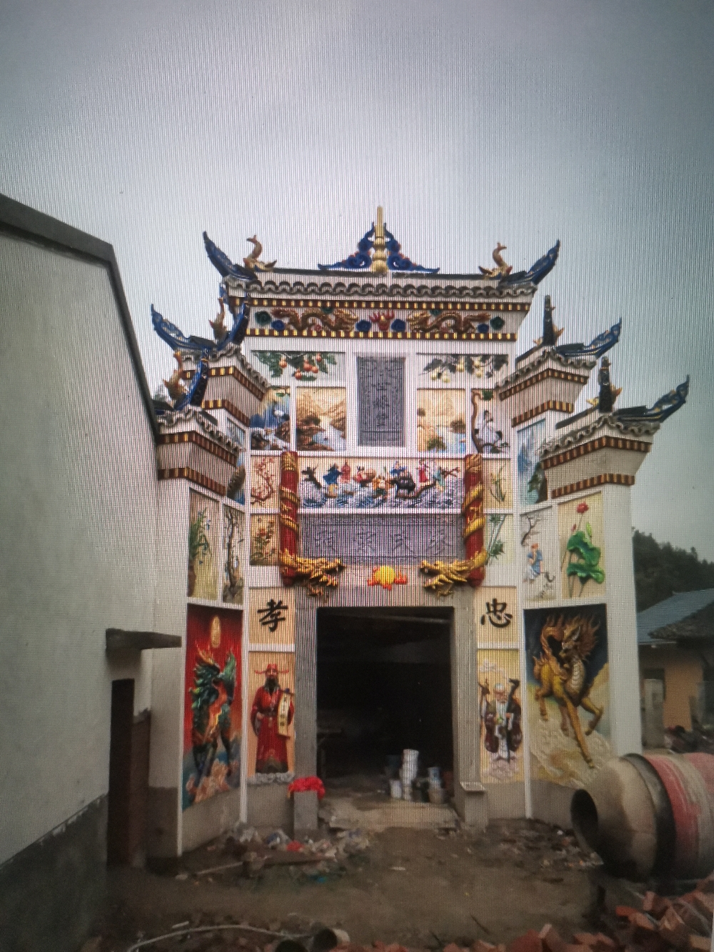 廖氏宗祠实景照片