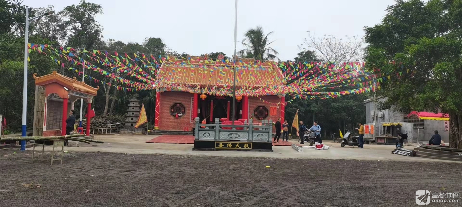 美岭观音庙实景照片